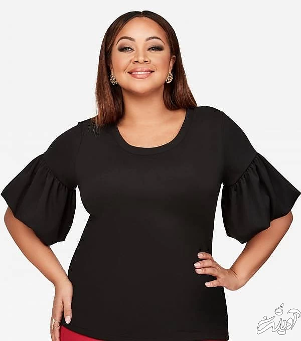 لباس مناسب برای بالاتنه چاق لباس بالاتنه چاق